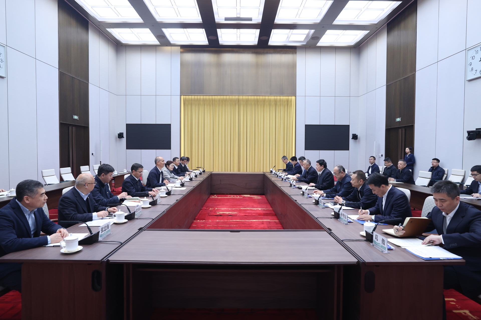 央企合作丨许增德带队拜访国家电网